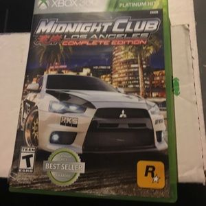 Xbox 360 Midnight club